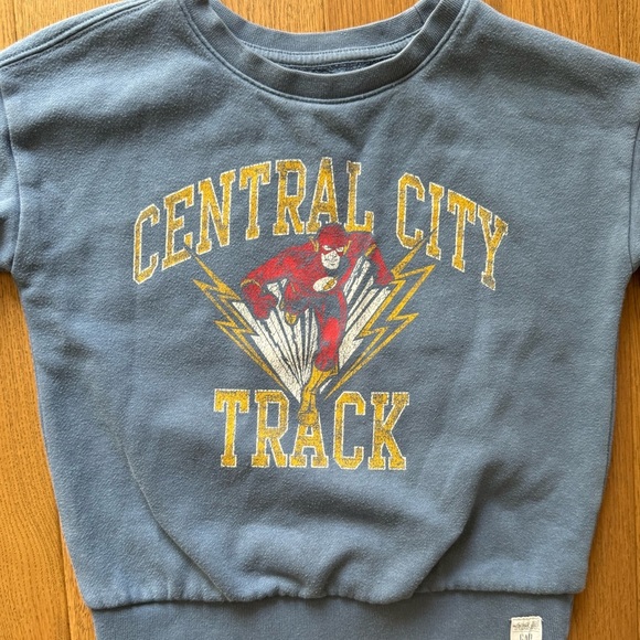 GUC GAP Toddler‎ Boy Crewneck Sweatshirt - Captain America - Size 5T - Picture 2 of 5